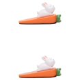 thumbnail image 3 of Thinsony Playful Animal Shaped Door Stopper Non for Slip Safety Cartoon for Office Door Seam Rabbit 2Set, 3 of 6