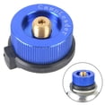thumbnail image 4 of 1PCS Camping Stove Adapter Propane Adapter Lindal Valve Butane Canister Adapter Cylinder Gas Cartidge Converter, 4 of 8