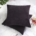 thumbnail image 3 of Unique Bargains Housse de Coussin Décorative à Rayures Maïs en Polyester, 4 Pcs, pour Sofa, 3 of 9