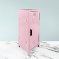 thumbnail image 4 of Small Makeup Storage Cabinet Vertical File Cabinet for Cotton Pad Entryway Pink, 4 of 8