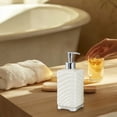 thumbnail image 4 of Avdolw Shower Gel Shampoo Hand Soap Dispenser, Refillable 430ml Plastic Liquid Bottle, Pump Bottle for Kitchen Bathroom Use, 4 of 6