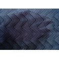 thumbnail image 4 of oneOone Cotton Silk Navy Blue Fabric Chevron Block Craft Projects Decor Fabric Printed By The Yard 42 Inch Wide, 4 of 4