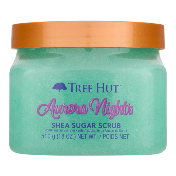 Tree Hut Shea Sugar Scrub, Aurora Nights, 18 oz
