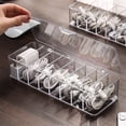 thumbnail image 3 of Boîte de Rangement pour Câbles Multi-Compartiments en Plastique Anti-Poussière pour la Maison S, 3 of 13