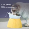 thumbnail image 2 of MesaSe Pet Cat Combination Non-slip Cat Ear Feeding Cervical Spine Bowl, 2 of 6