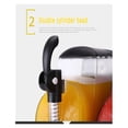 thumbnail image 5 of 2 Tank Electric Automatic Slush Make Machine Soft Ice Slush Sand Ice Tea Juice Making Machine 2.5L*2, 5 of 5