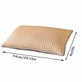thumbnail image 3 of Fridja Christmas Clearance Memory Foam Pillowcases Gel Pillowcases Adjustable Sleeping Pillow Cases Breathable Size Pillows Washable and Removable Pillowcases, 3 of 5
