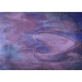 thumbnail image 1 of Ahgly Tapis Rectangulaire Lavable en Machine Intérieur Transitionnel Violet, 5 Pieds x 7 Pieds, 1 of 7