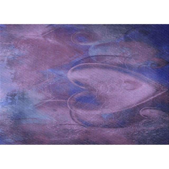 Ahgly Tapis Rectangulaire Lavable en Machine Intérieur Transitionnel Violet, 5 Pieds x 7 Pieds