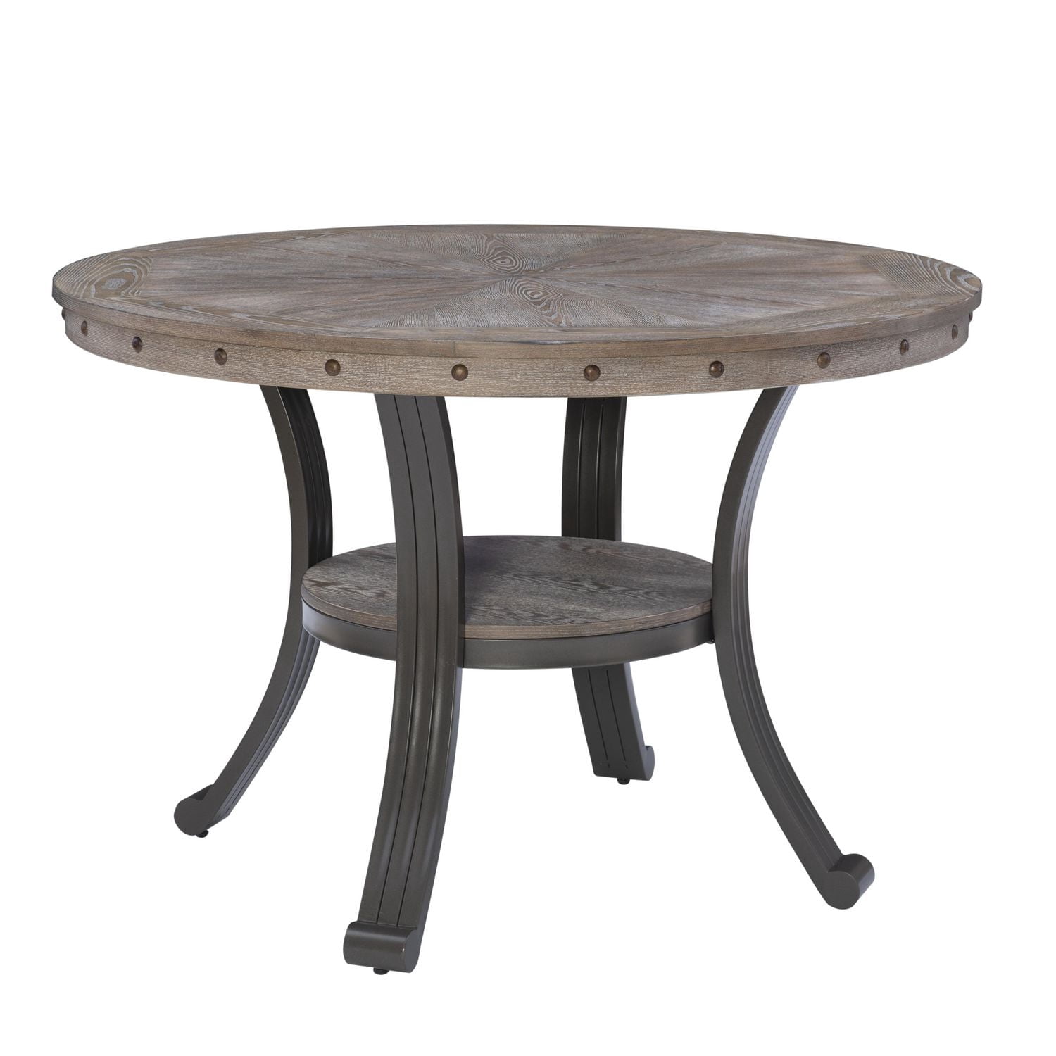 Trager Dining Table, Pewter