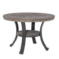 thumbnail image 1 of Trager Dining Table, Pewter, 1 of 6