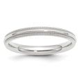thumbnail image 1 of 10KW 3mm Milgrain Comfort Fit Band Size 13 Size 13, 1 of 2