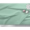 thumbnail image 2 of Soimoi Satin Silk Fabric Geometric Small Print Sewing Fabric Yard 42 Inch Wide, 2 of 3