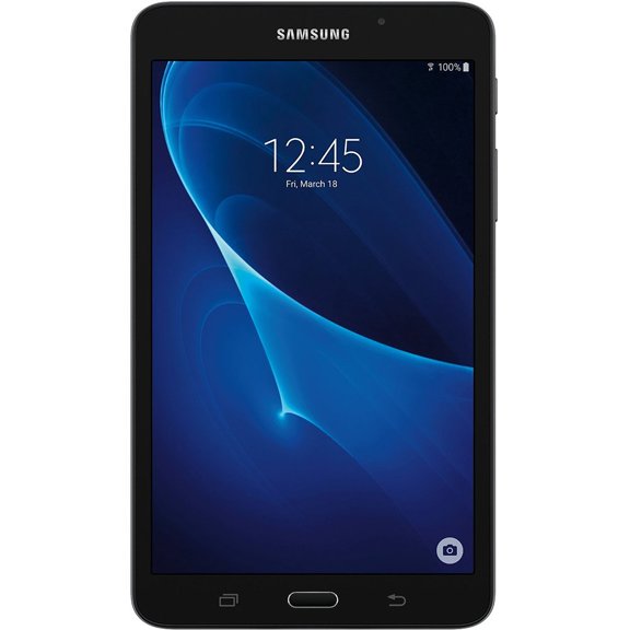 Refurbished (Good) Samsung Galaxy Tab A 7" 8GB SM-T280NZKAXAC - Black
