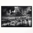 thumbnail image 1 of Design Art Incroyable Nuit À New York  Sur Toile Encadrée, 1 of 5