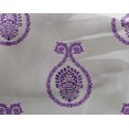 thumbnail image 5 of oneOone Georgette Viscose Purple Fabric Block Sewing Craft Projects Fabric Prints By Yard 42 Inch Wide, 5 of 5
