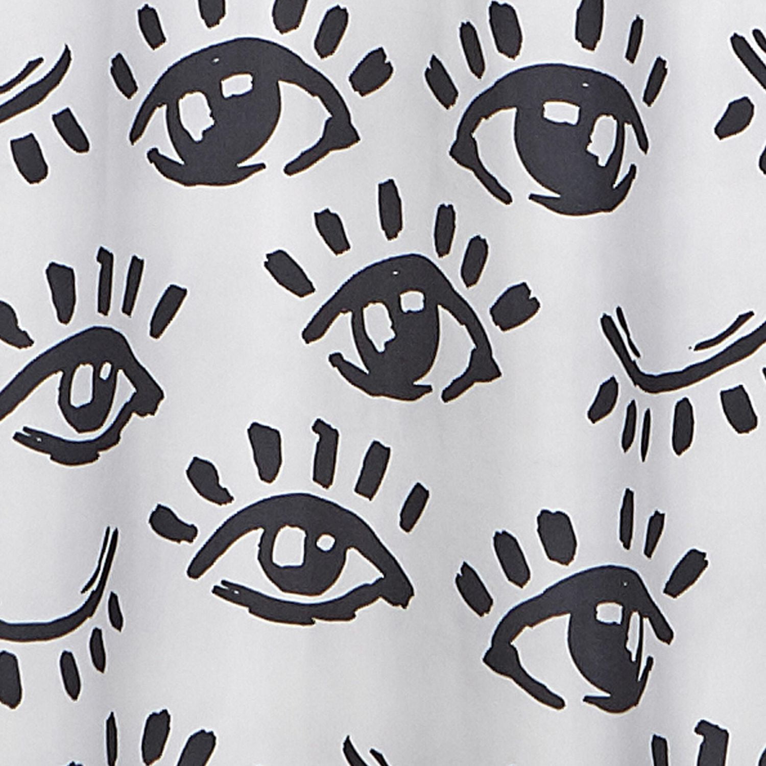 MODA WINKING EYE RIDEAU DE DOUCHE 71" x 71"