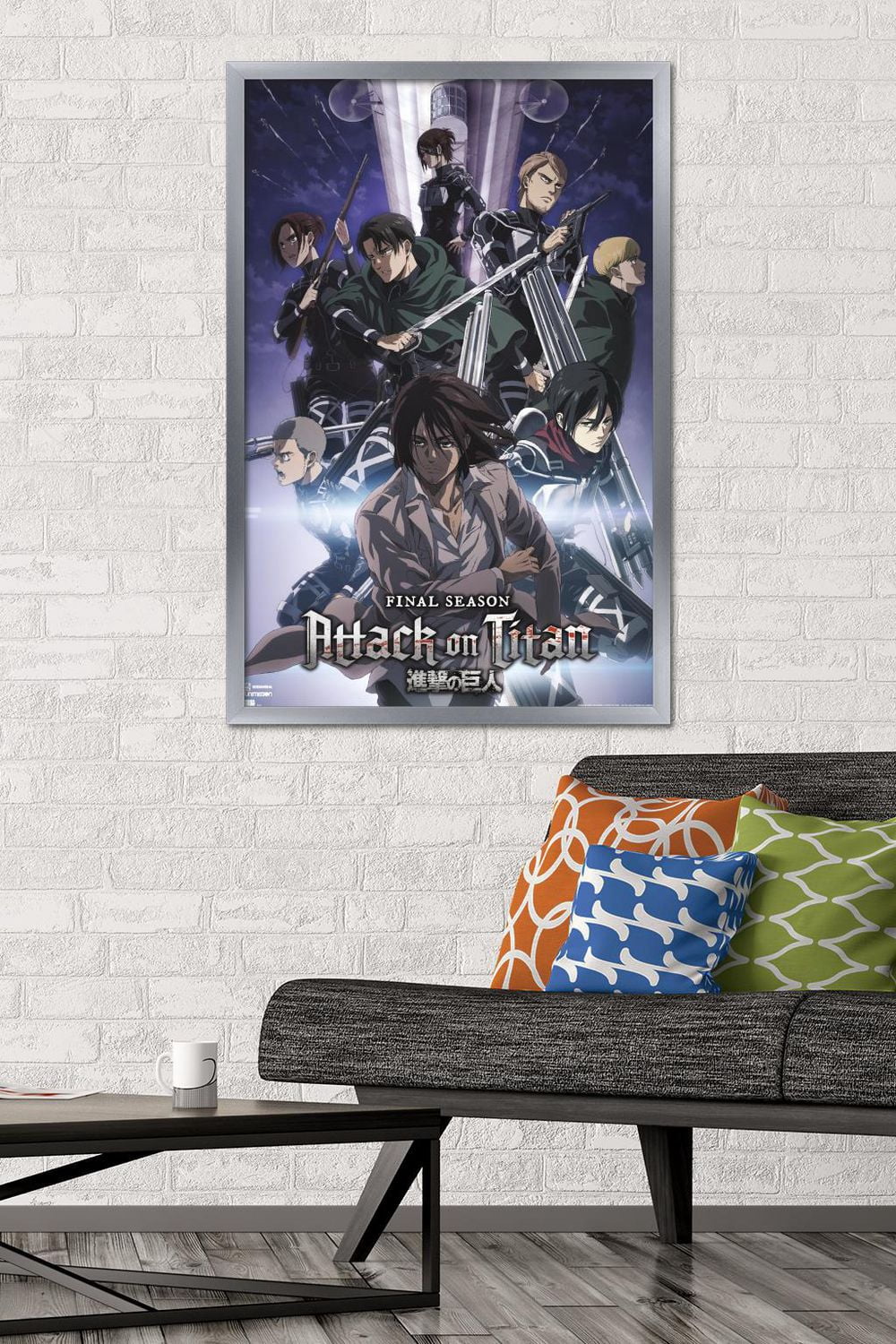 Attack on Titan: Season 4 - Key Visual Wall Poster