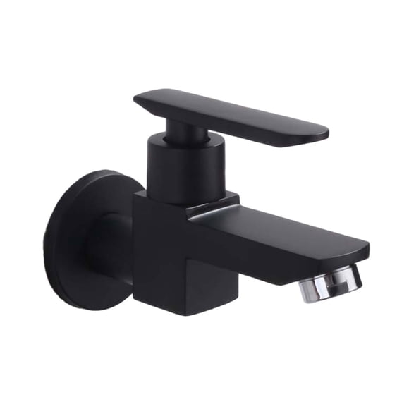 Transemion Corrosion-resistant Faucet For Long-lasting Durability Bathroom Tap Sink Tap Bath Tap No Leakage Elegant Black