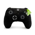 thumbnail image 1 of Xbox Controller Plush Cuddle and Decorative Pillow, 100% Polyester, Black, Microsoft, 1 of 5