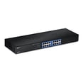 thumbnail image 2 of TRENDnet TEG S16g - Switch - 16 x 10/100/1000 - rack-mountable - TAA Compliant, 2 of 3