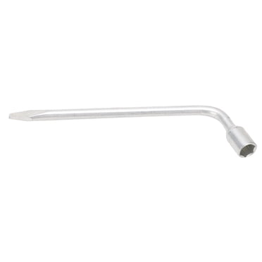 Clé de Pneu de Camion de Voiture de Type L, Clé à Douille Hexagonale Durable à Haute Dureté pour Voiture, Barre de Serrage de Retrait de Clé d'Écrous de Pneu de Rechange pour Réparation de Voiture 17 mm