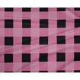 thumbnail image 4 of oneOone Polyester Lycra Fabric Gingham Check Decor Fabric Printed BTY 56 Inch Wide, 4 of 4