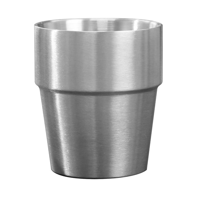 Yhmxh Kitchen Gadgets Kitchen Accessories Stainless Steel Double-layer Beer Mug Hot Pot Tableware Barbecue Anti-scald Tea Cup Kitchen Essentials Kitchen Aid Attachments for Home School Office Party