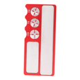 thumbnail image 4 of Decodeary Pool Cue Tip Tool Billiards Accessories Repair Tool Club Head Red Metal 122x53mm, 4 of 5