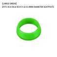 thumbnail image 2 of ZLight Seat Post Rubber Cycling Silicone Waterproof Mountain Bike Seatpost Protective Accessory 1 PC Green L 1Set, 2 of 6