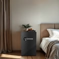 thumbnail image 3 of Frigidaire 4.5 Cu. ft. Compact Retro Refrigerator with Built-in Side Bottle Opener, Mini Fridge with Chiller Compartment, Black, 3 of 7