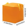 thumbnail image 3 of EGNMCR Contenants de Rangement Sac Fourre-Tout de Rangement Robuste et Sacs de Déménagement avec Fermeture Éclair sur le Dessus Grands Confortables Robustes Résistants Sacs de Rangement pour Vêtements Boîtes de Déménagement pour Fournitures de Collège PP Paquets de Déménagement, 3 of 6