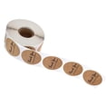 thumbnail image 5 of thinsony 500 Kraft Thank You For Your Business Stickers Labels Adhesive Stickers Roll, 5 of 5