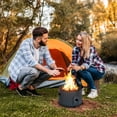 thumbnail image 3 of Paramount Expedition Campfire Smokeless Firepit, Grey, 3 of 3