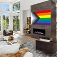 thumbnail image 5 of Flag Flag Progress LGBT Flags 3x5 Outdoor Bisexual All Inlcusive Flag Heavy Duty Polyester Flags Deco Bisexual Lesbians, 5 of 5