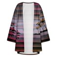 thumbnail image 5 of Nouveaux Hauts pour Femmes 2023 Mode Grande Taille Manches Longues Col Rond Blouse Imprimée Automne Chandail Décontracté Hauts Chemise Manches Longues pour Femmes, 5 of 5