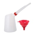 thumbnail image 3 of Yinanstore Automotive Oil Dispenser Vehicles Equipment Home Dustproof Cap Motor Oil Jug 3L, 3 of 8