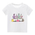 thumbnail image 2 of TIMIFIS Easter T-Shirts pour Enfants Garçons Filles Imprimé Œufs Mignons Gnomes Manches Courtes T-Shirt Col Rond Été, 9 Ans, 2 of 4