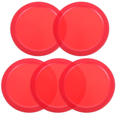 5 Pcs Rondelles de Hockey sur Air Rondelles de Hockey de Table Pièce de Hockey en Plastique Accessoires de Table de Hockey sur Air