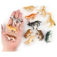 thumbnail image 4 of RXIRUCGD Toys 12pc Kids Childrens Assorted Plastic Toy Animals Jungle Zoo Figure, 4 of 6
