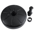 thumbnail image 2 of Plastic Umbrella Base, Fillable Weight Patio Umbrella Stand Water Sand Filled Round Base Stand Pole Support Beach Umbrella, Flagpole, Wedding Arch For Outdoor Lawn Garden Pool, 2 of 8