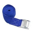 thumbnail image 2 of facefd Leashing Strap Ratchet Tie Cargo Rope Polyester Multicolored Wear-resistance Book Rustproof Buckle Luggage Cable Blue, 2 of 9