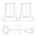 thumbnail image 3 of Miangastore 4 Pcs Lampshade Frame Iron Lampshade Bracket DIY Table Lampshade Racks, 3 of 8