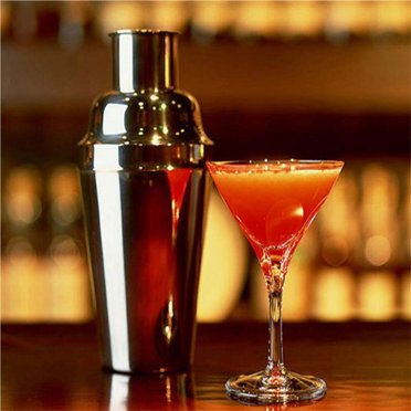 Shaker à Cocktail 750ml en Acier Inoxydable, Mélangeur à Martini Antirouille