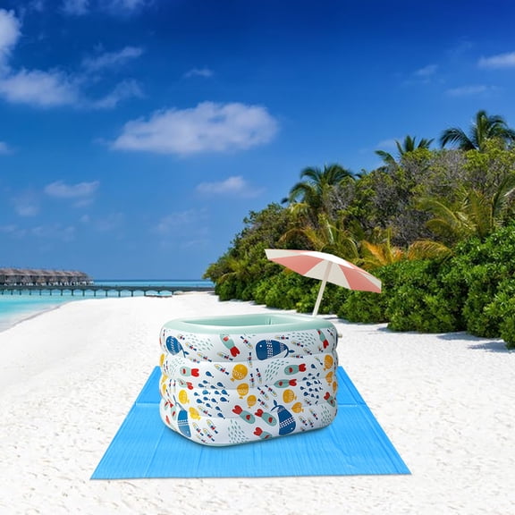TIMIFIS Pool Ground Cloth Above Swimming Pool Covers Dirt Proof Paint Tarp And Drop Cloth For Painting, Camping Tarp -