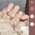 thumbnail image 2 of Riforla Three Color Nail Polish No Baking Quick Drying Set Durable Tearable Water Based Manicure 1ml Nail Polish, 2 of 3