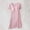 Pink, variant on Sakmal Moomoo Nightgowns for Women Cotton Victorian Nightshirt Brown Short Sleeve Nightgowns