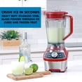 thumbnail image 4 of Kenmore Mélangeur sur Socle 64 oz, 1200 W, Modes Smoothie et Concassage de Glace, Rouge, 4 of 10