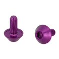 thumbnail image 4 of 1 Paire de Vis de Cage de Bouteille de Vélo en Acier Inoxydable M5*12 Support de Pompe à Air Coloré Vis Fixes, 4 of 12