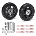 thumbnail image 1 of Silent Trolley Case Suitcase Universal Wheel Rubber Runner Suitcase Bearing Repair Kit -45mm*18mm-bebetter, 1 of 3
